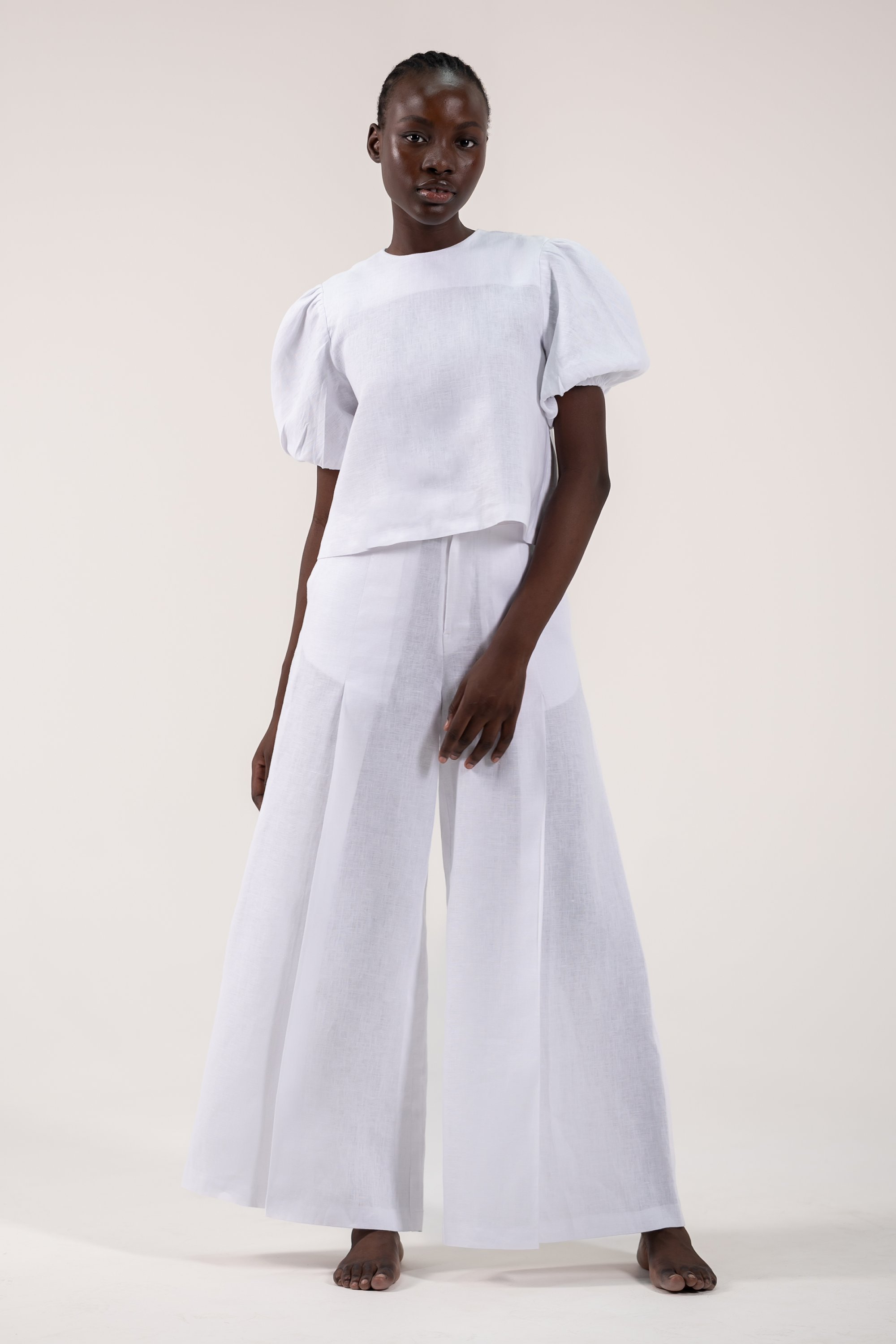 Callum Top White