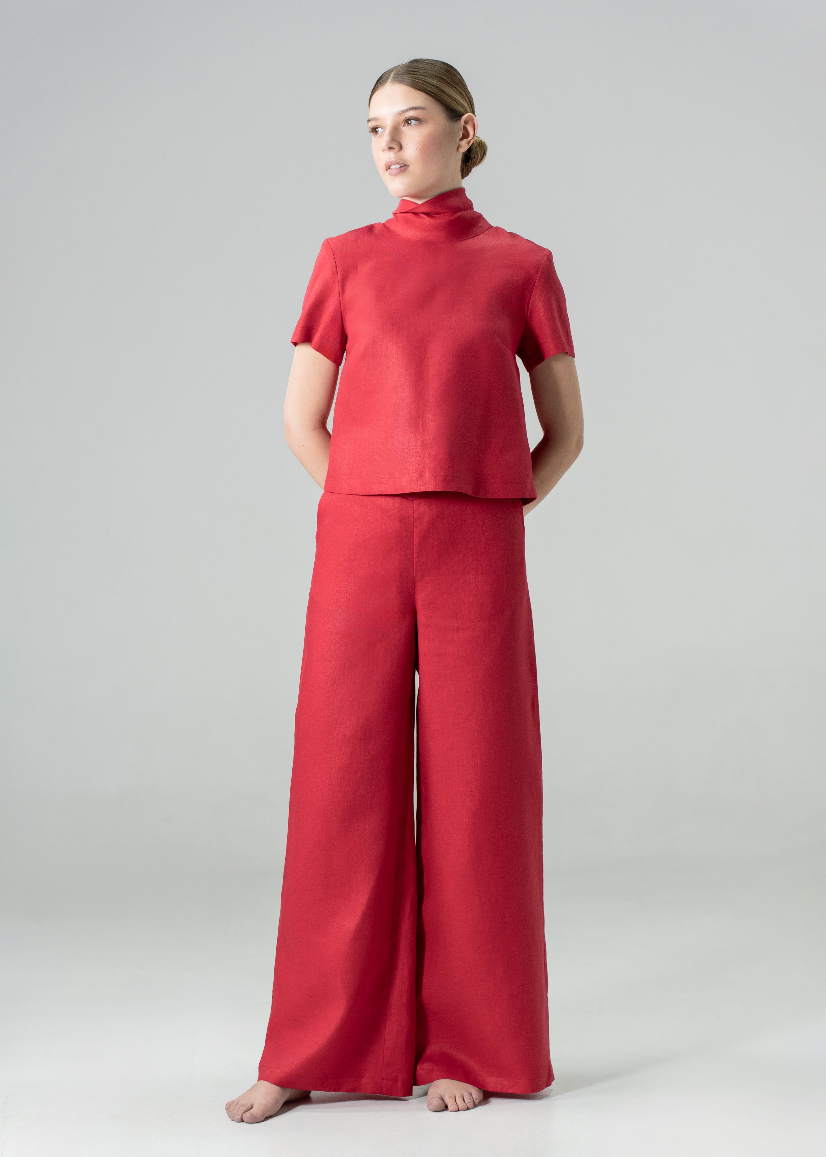 Andrey Pantalones Red