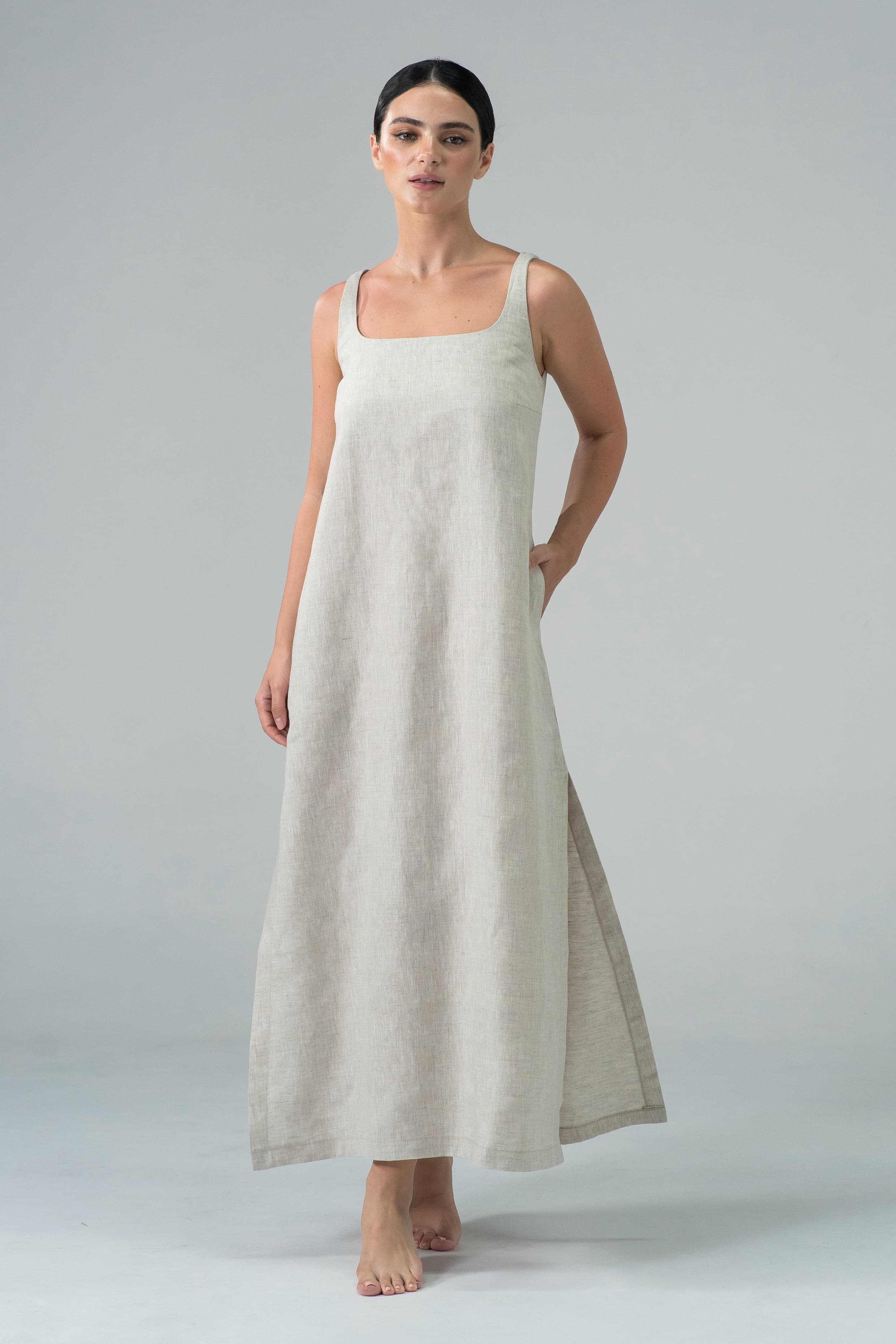 Evonne Slip Oatmeal