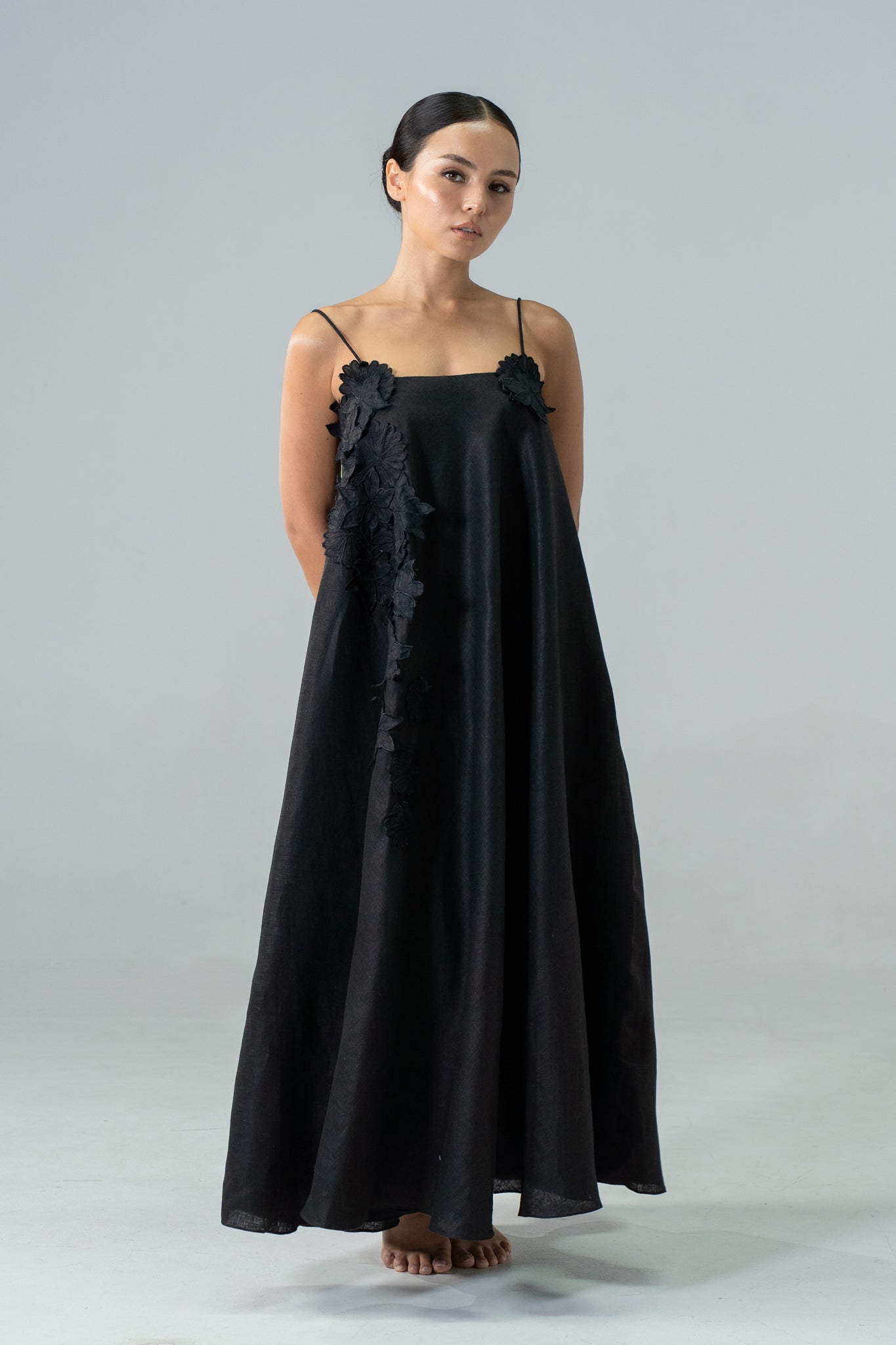 Paola Maxi Dress Black