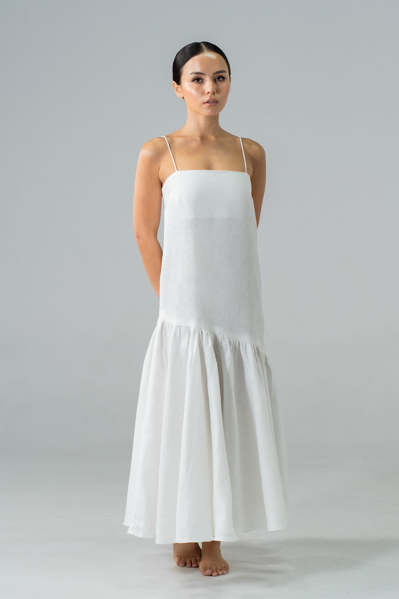 Eli Maxi Dress White