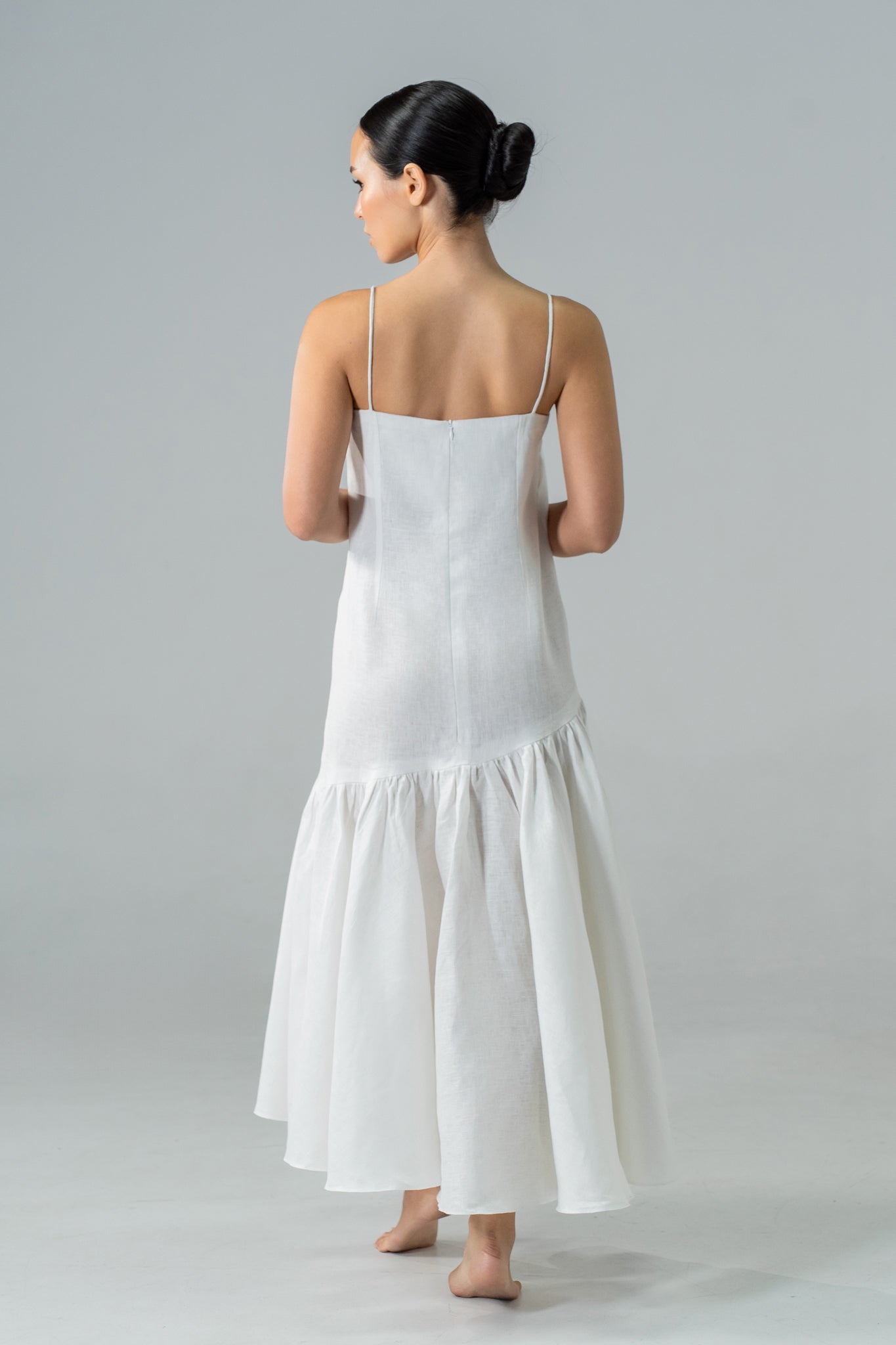 Eli Maxi Dress White