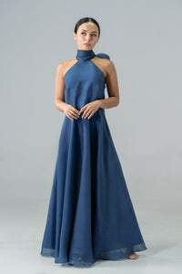 Astrid Maxi Dress Royal Blue