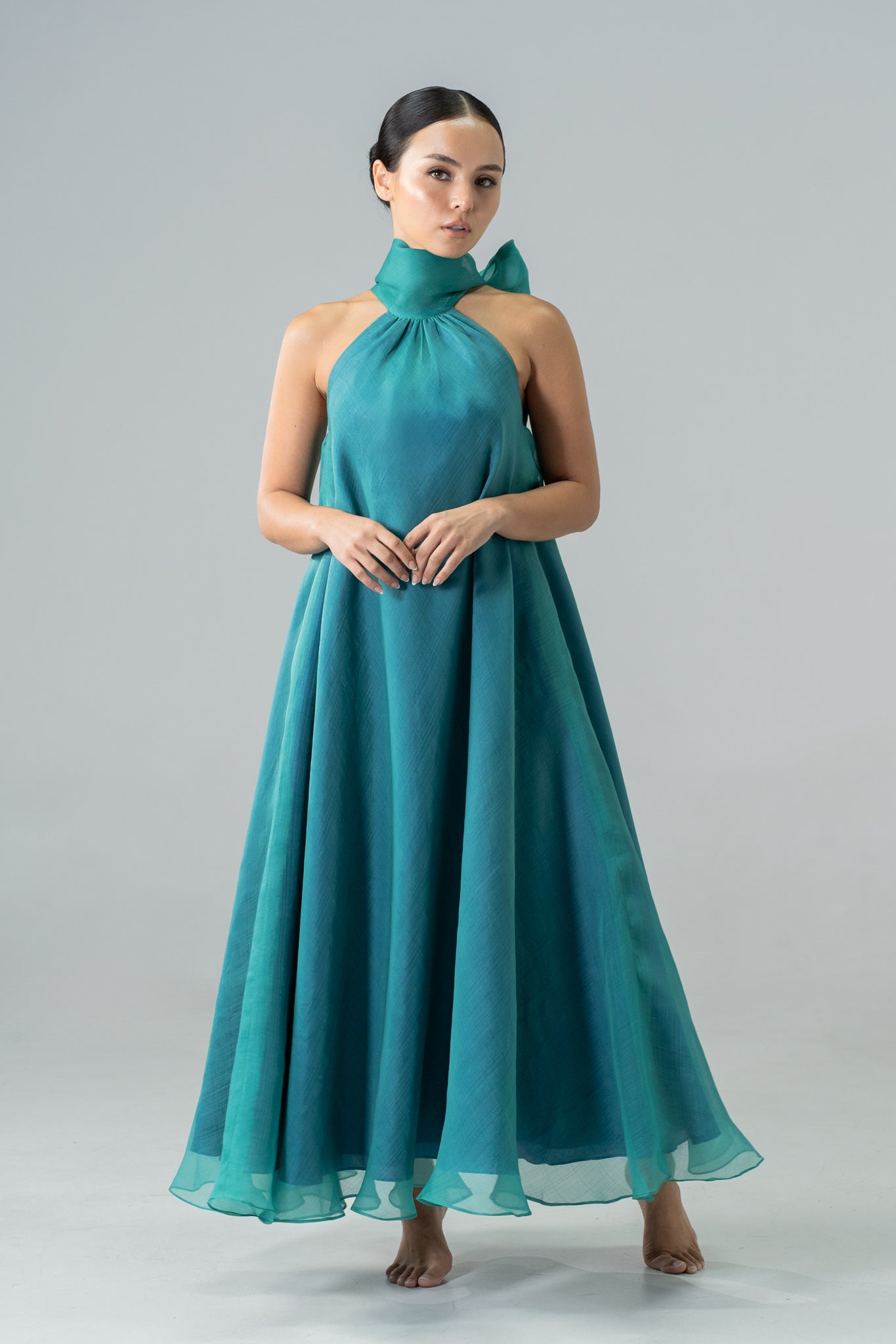 Elle Maxi Dress Teal