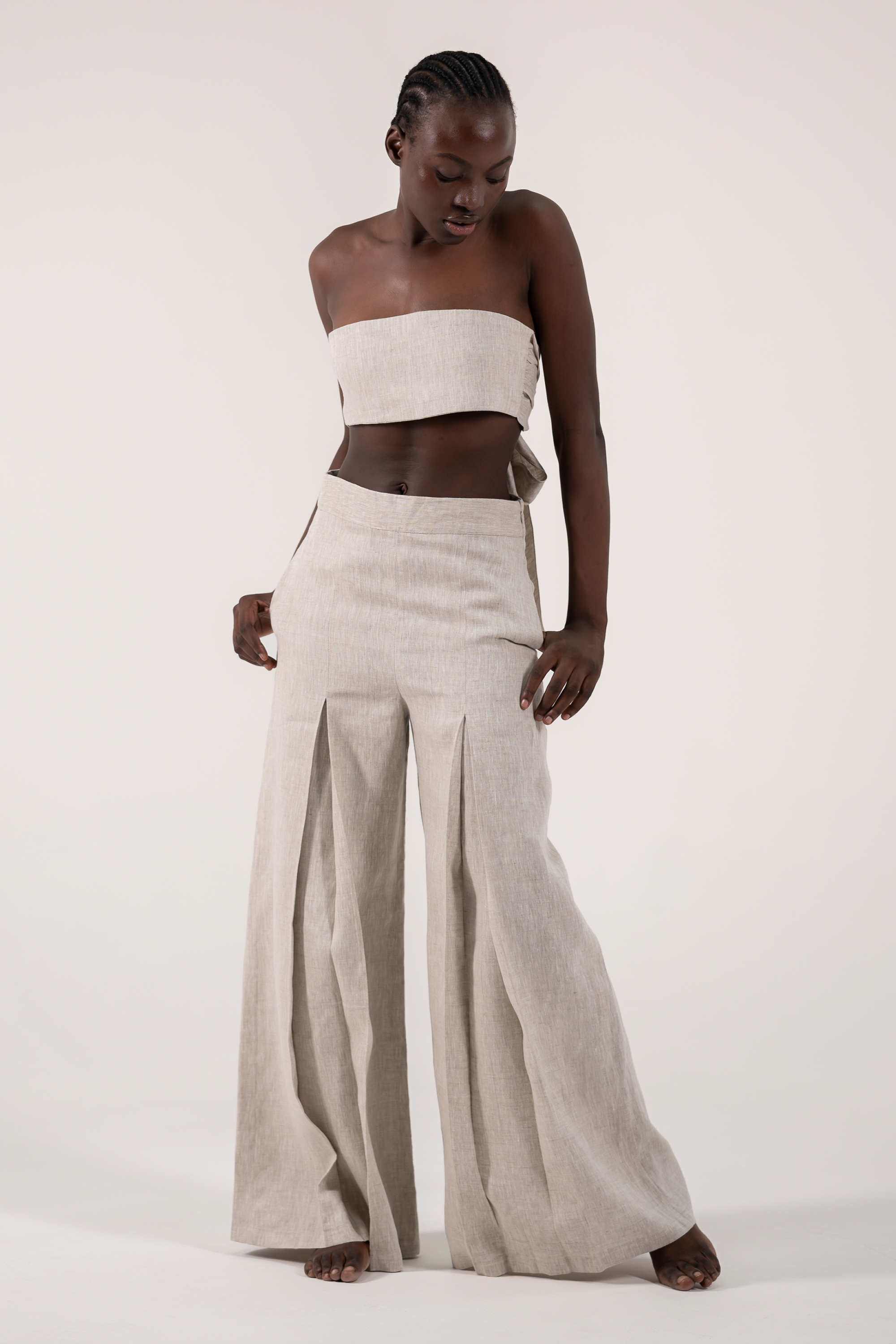 Matteo Pantalones Oatmeal