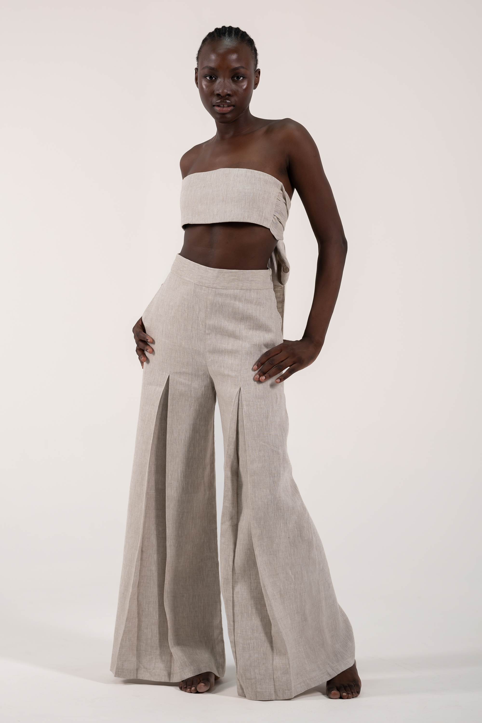 Matteo Pantalones Oatmeal