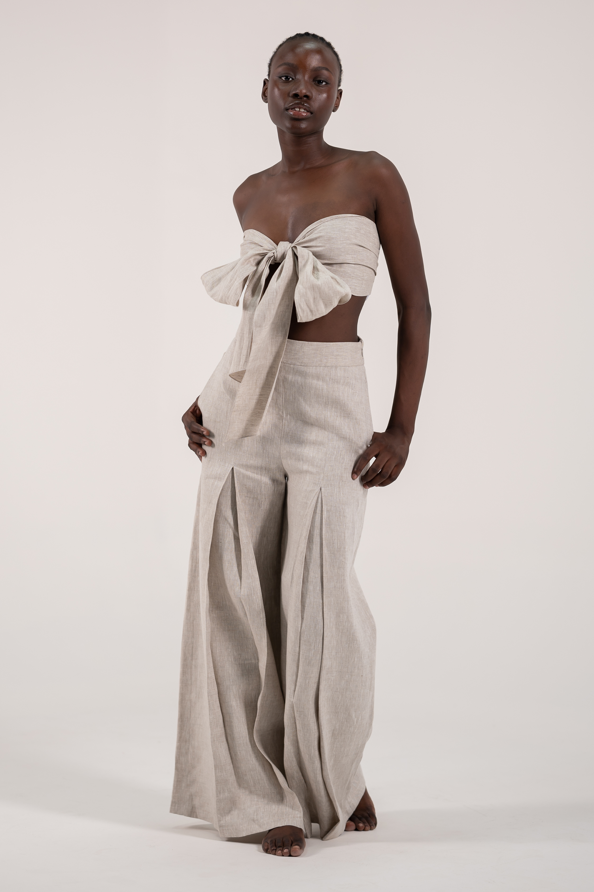 Matteo Pantalones Oatmeal