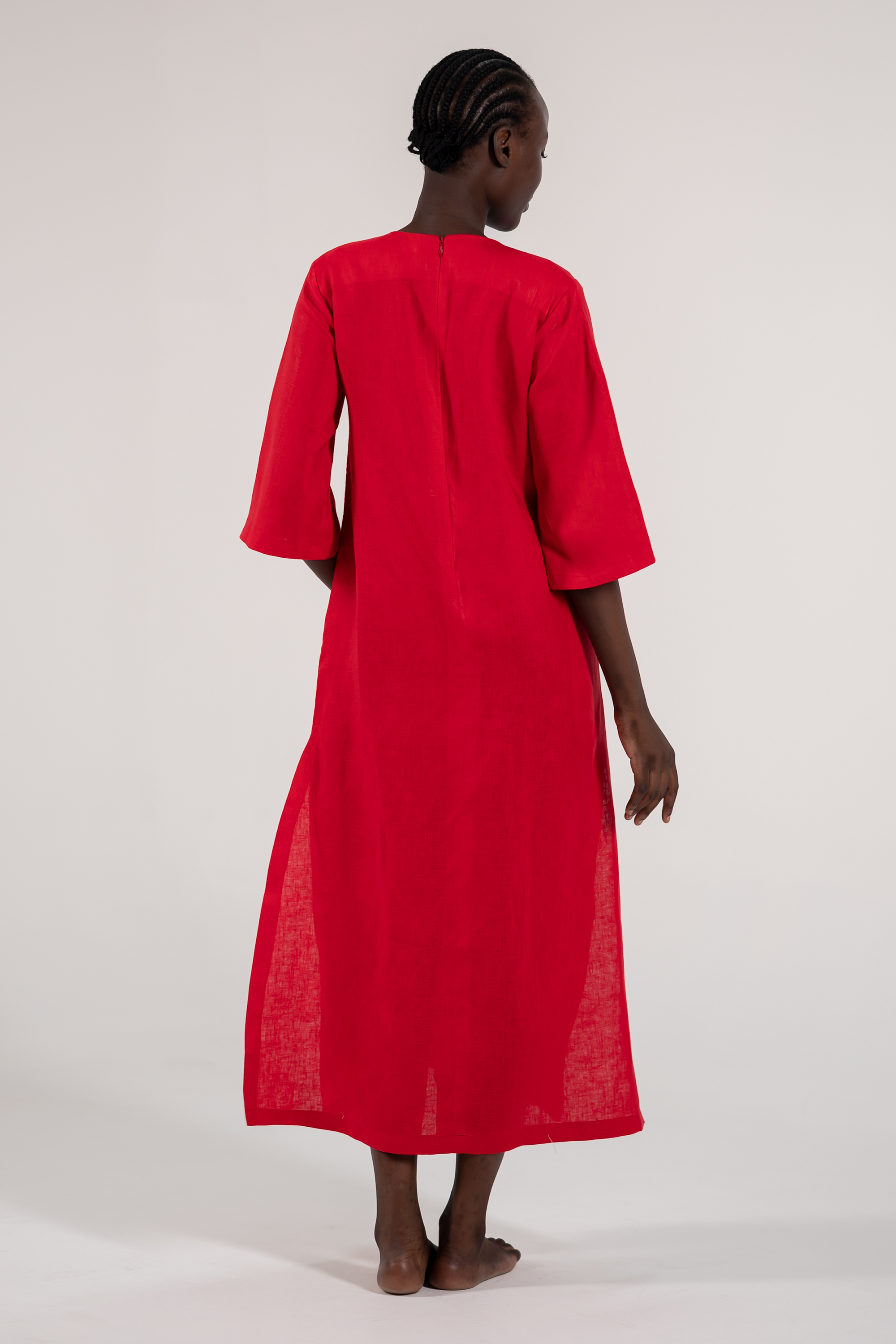 Grayson Slip Dress Red