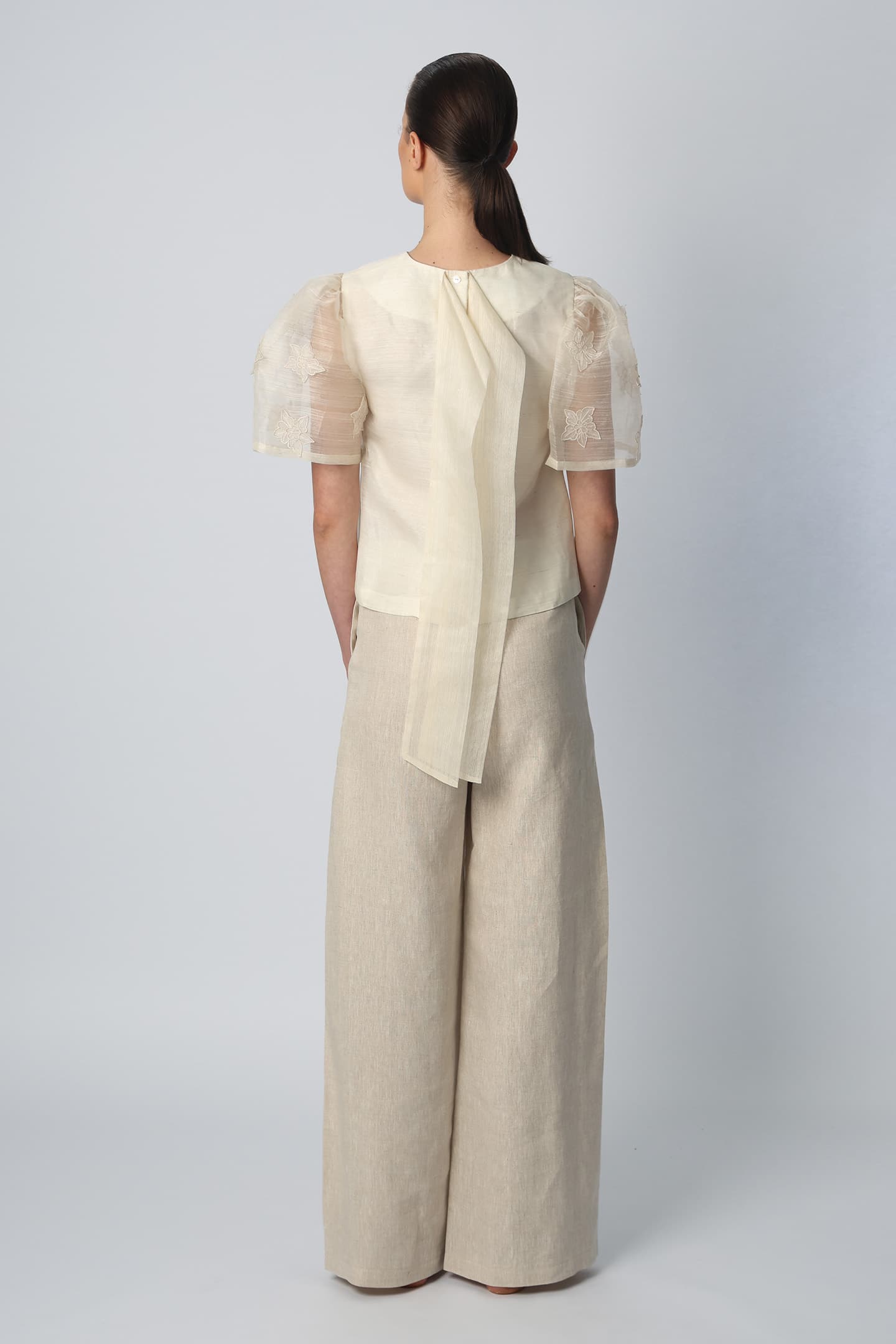 Katrina Pantalones Oatmeal