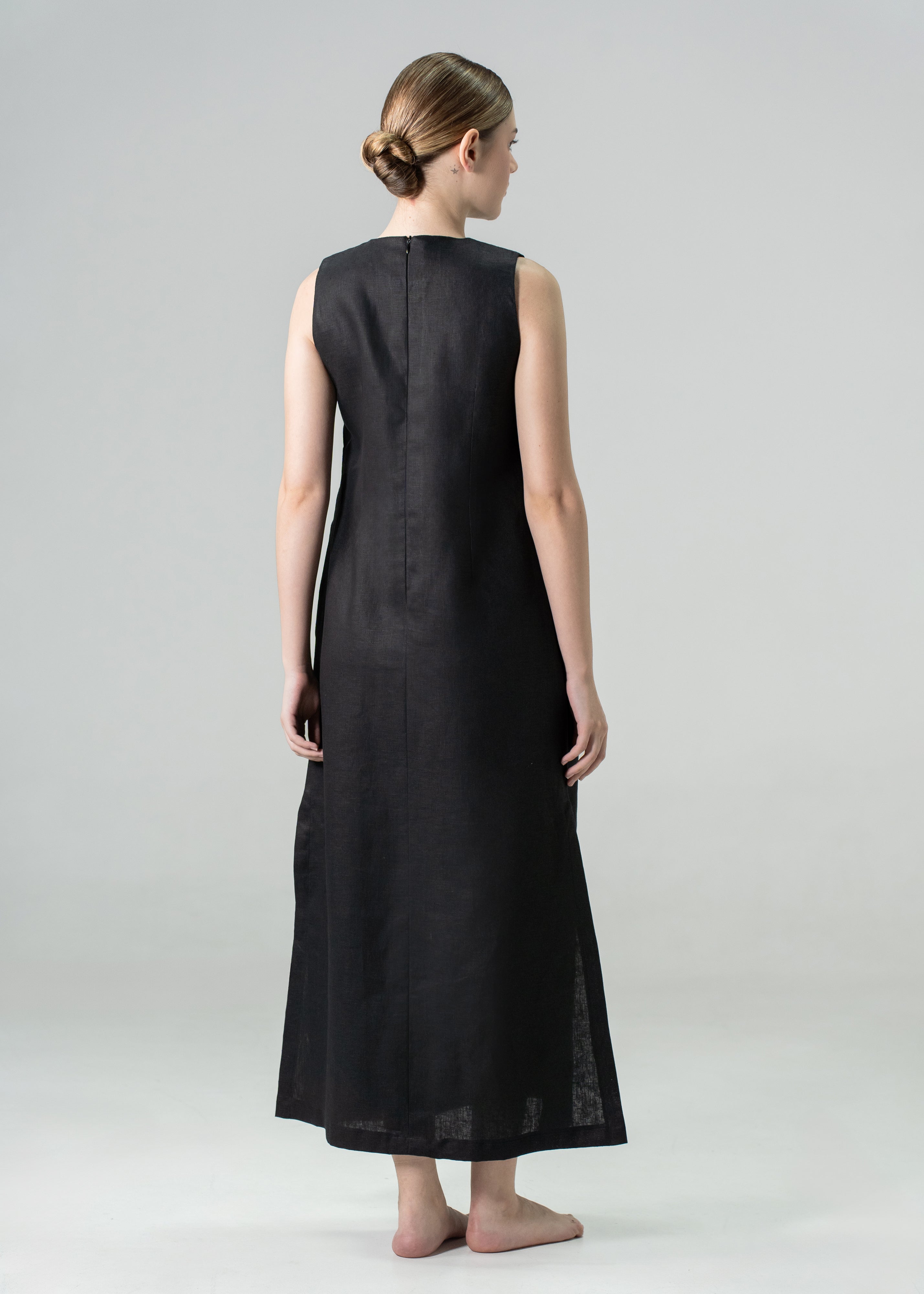 Helena Slip Dress Black