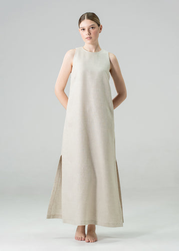 Jessica Slip Dress Oatmeal