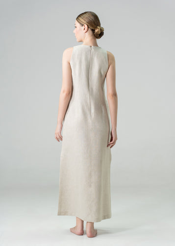 Jessica Slip Dress Oatmeal