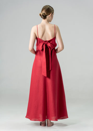Annalin Maxi Dress Red
