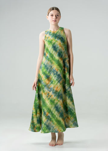 Arynna Maxi Dress Soothing Calmness of the Meadows