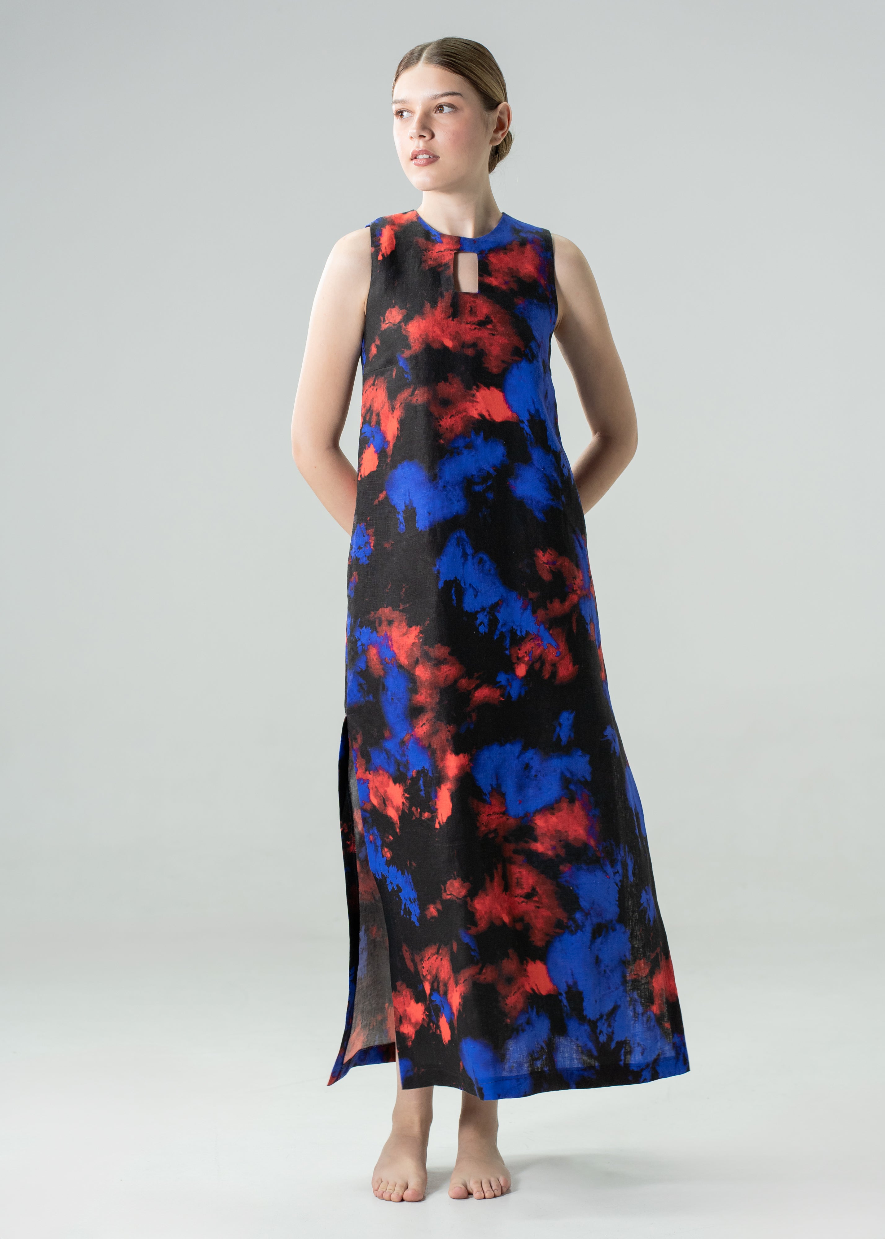 Zinnia Slip Dress Beats of Fortitude