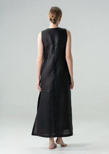 Zinnia Slip Dress Black