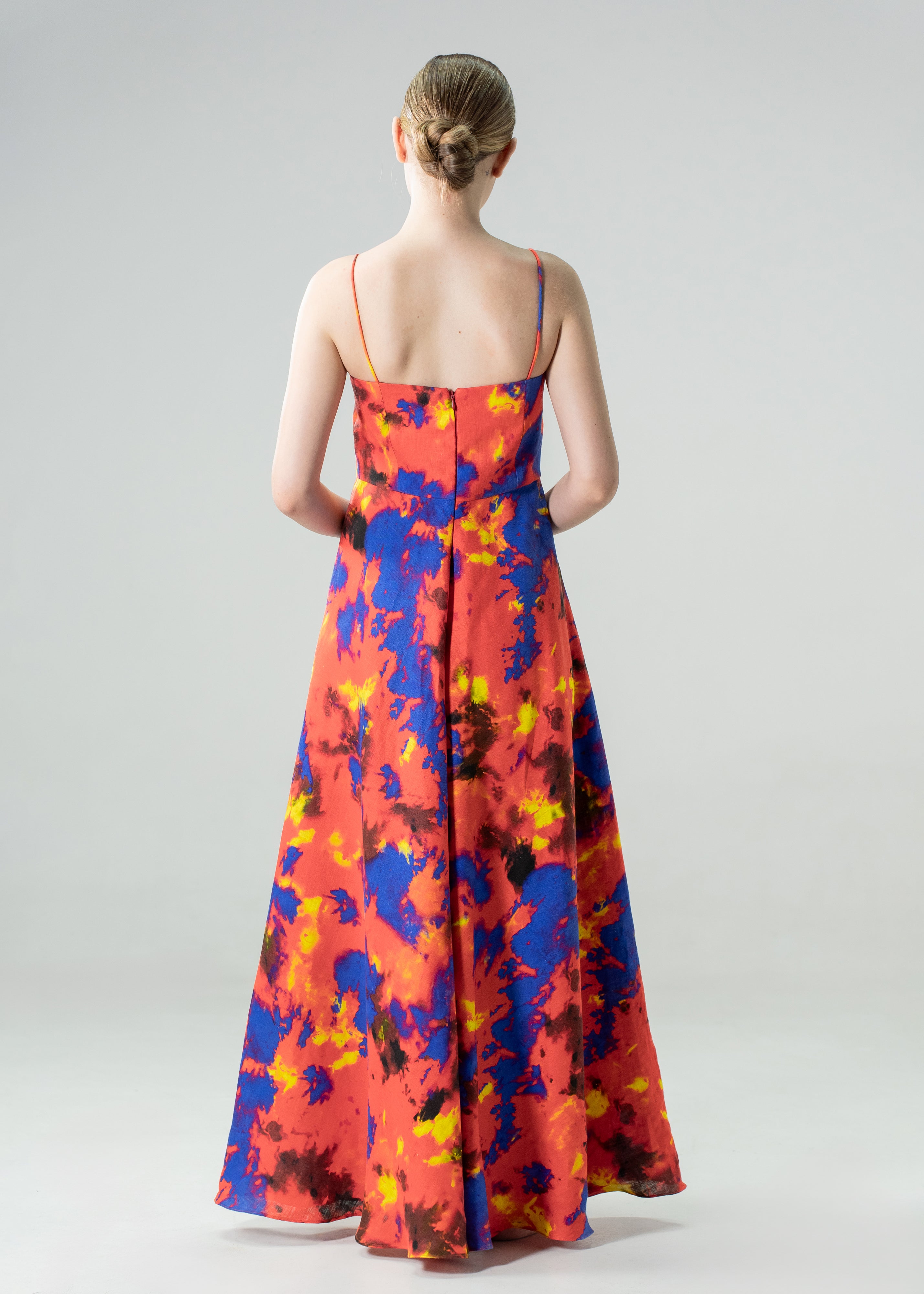 Asher Maxi Dress Splashes of the Fiery Spirit
