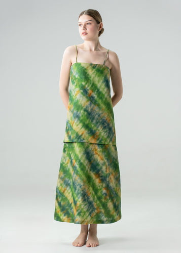 Alyssa Maxi Dress Soothing Calmness of the Meadows
