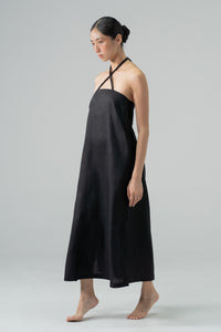 Camila Slip Dress Black