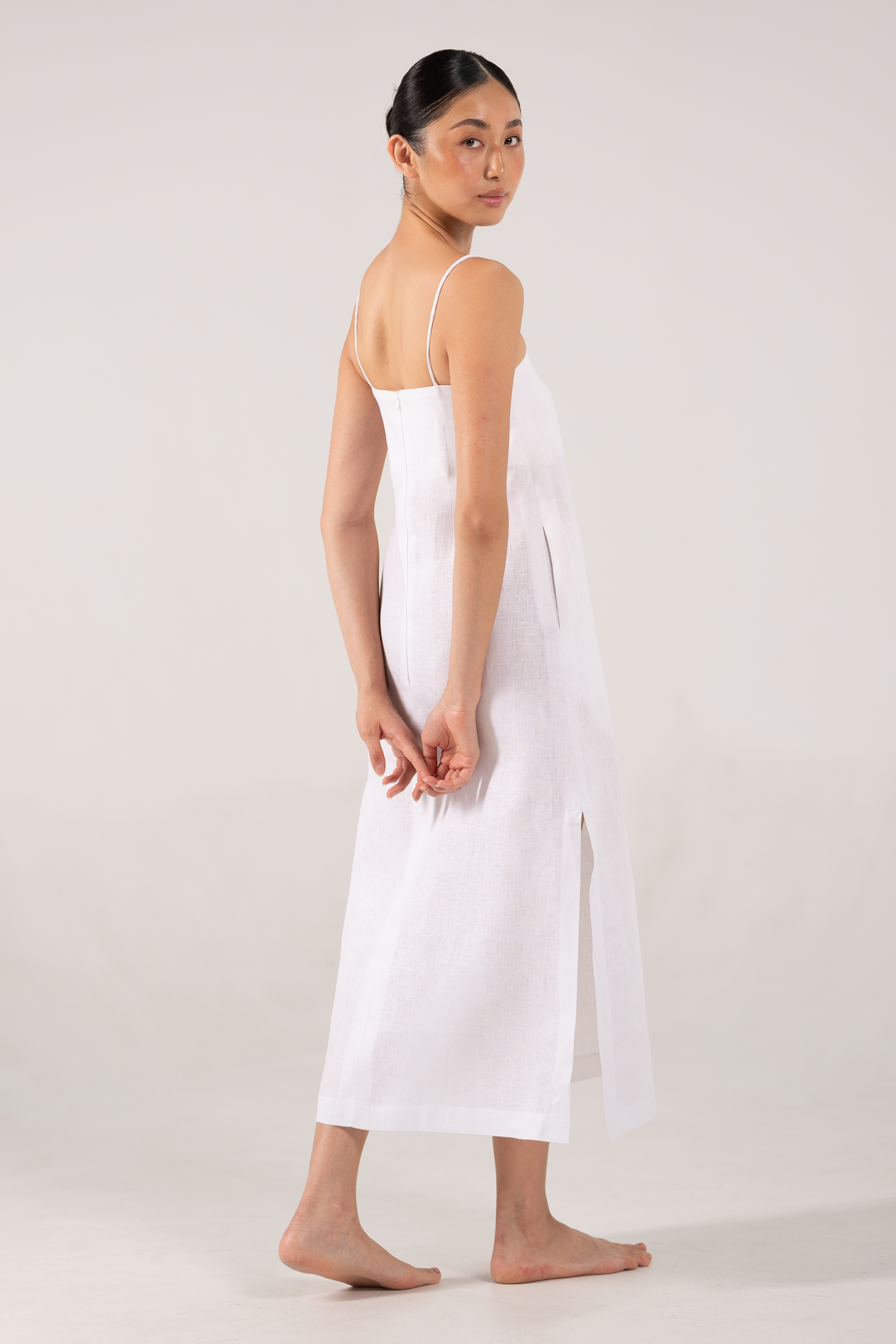 Luna Duster White