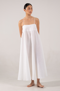 Isla Maxi Dress White