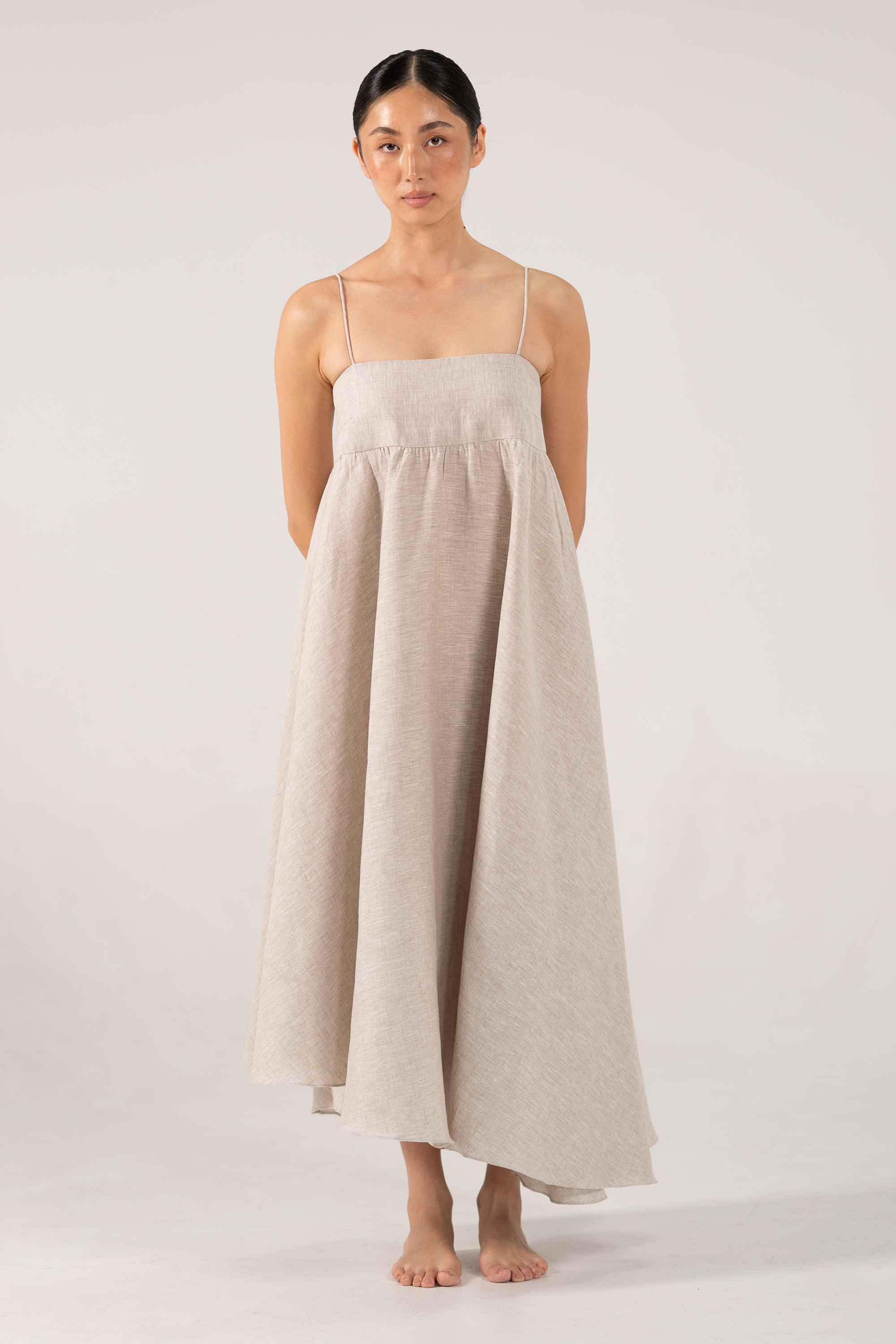 Oliver Maxi Dress Oatmeal