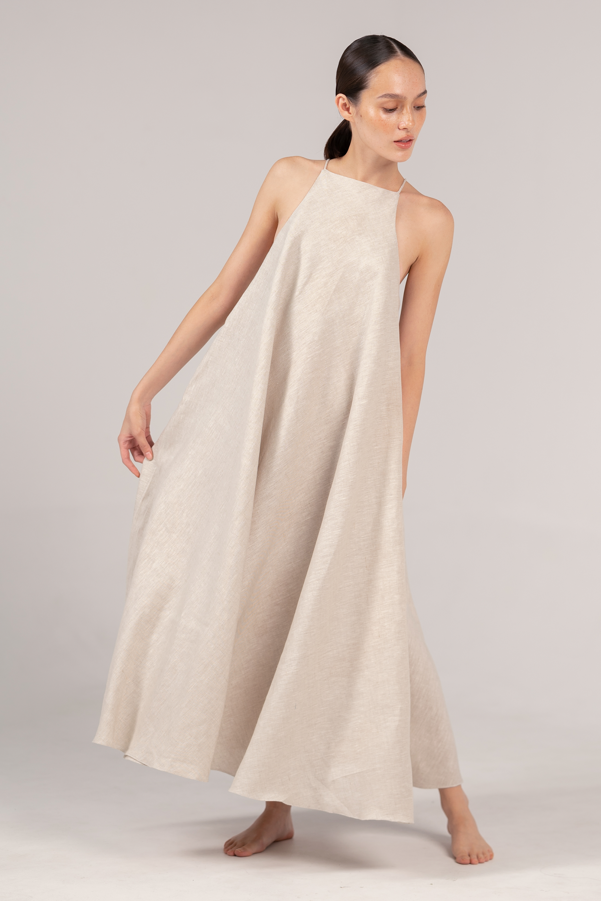 Emiliana Maxi Dress Oatmeal