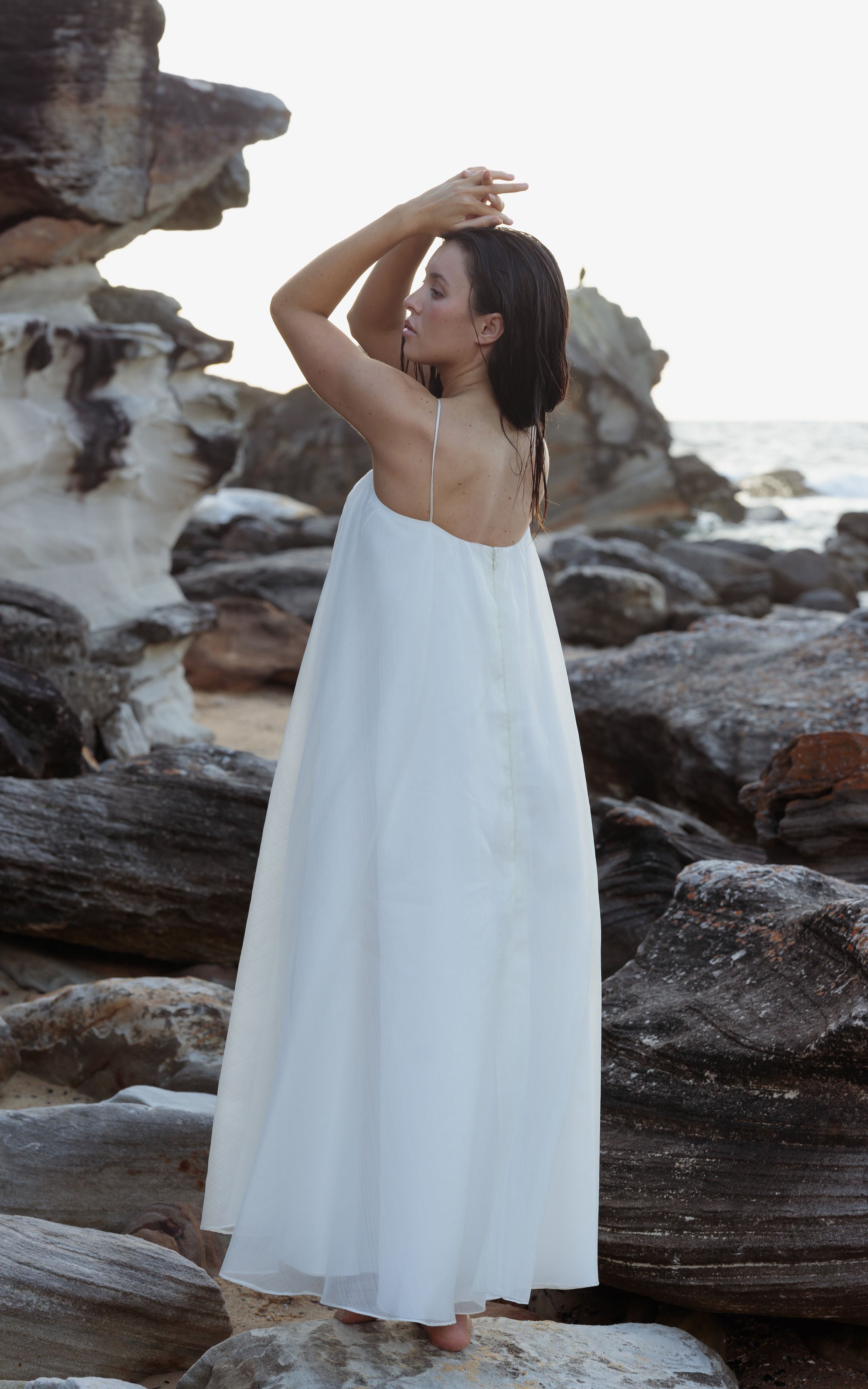 Carmencita Maxi Dress Natural