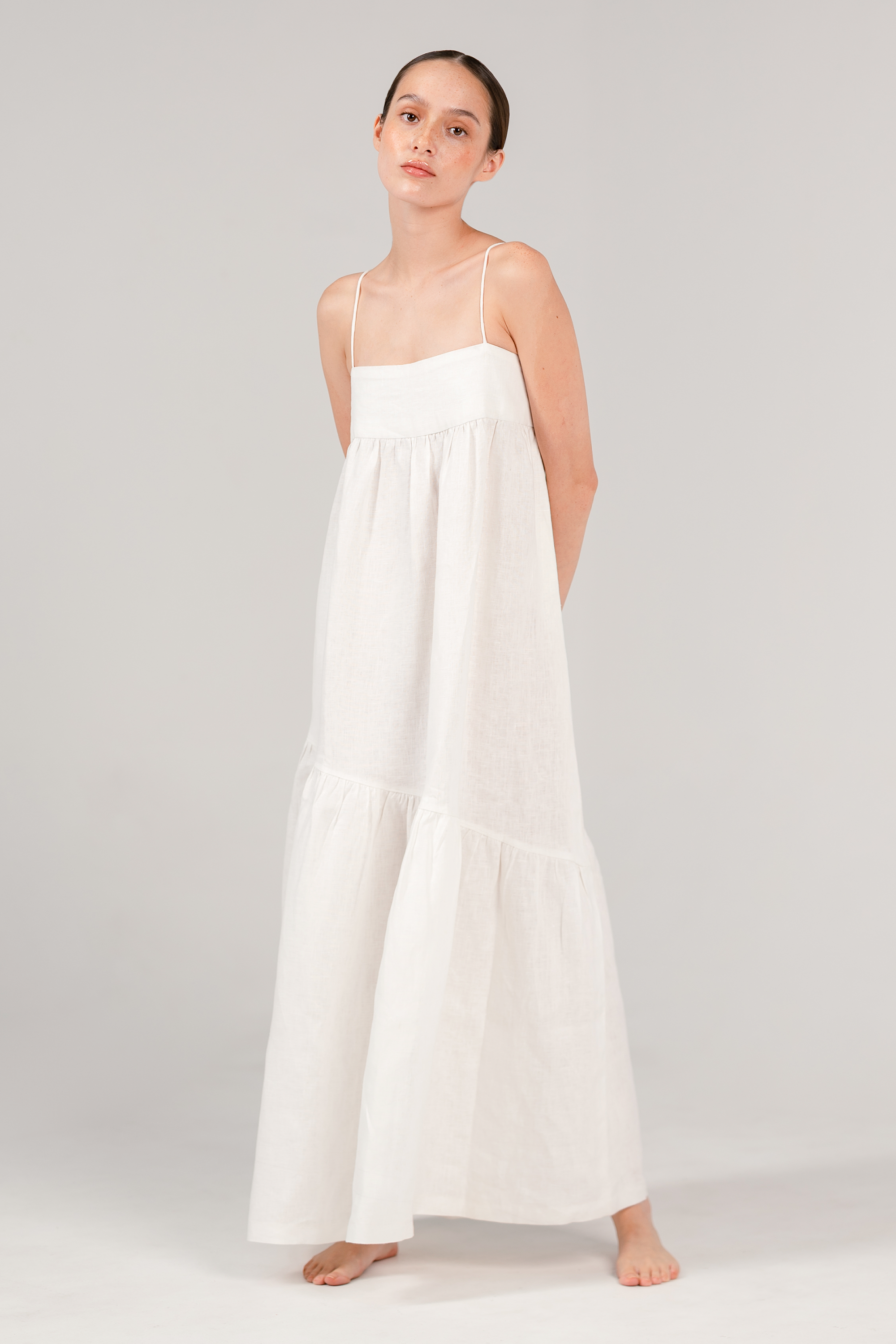 Brittany Maxi Dress Ivory