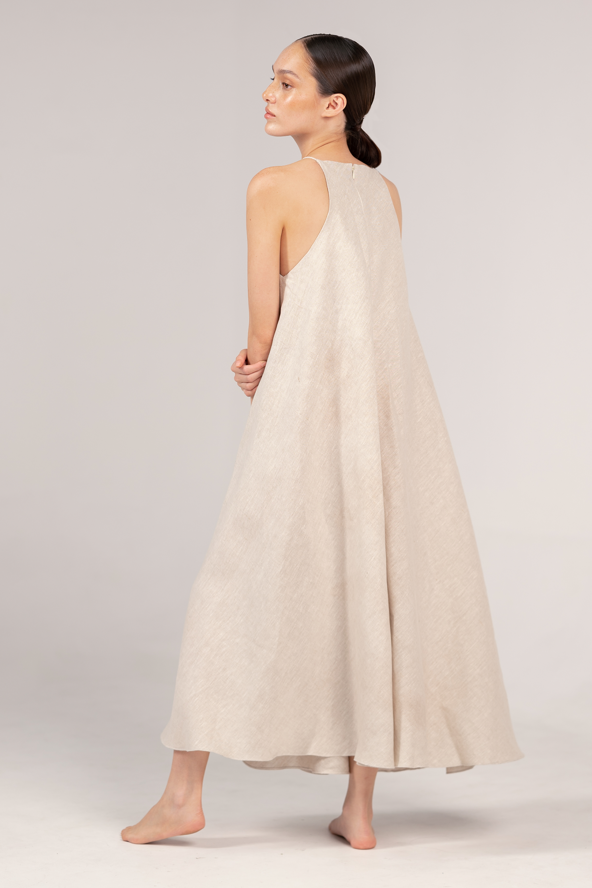 Emiliana Maxi Dress Oatmeal