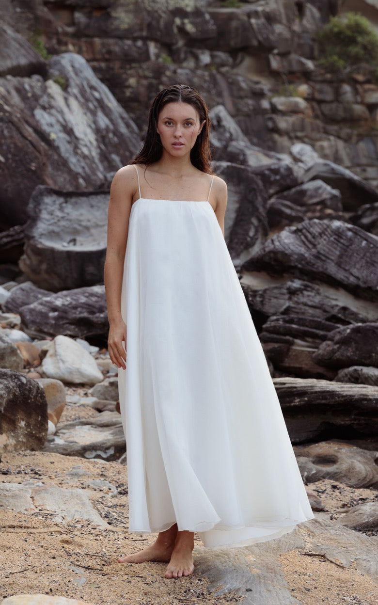 Carmencita Maxi Dress Natural