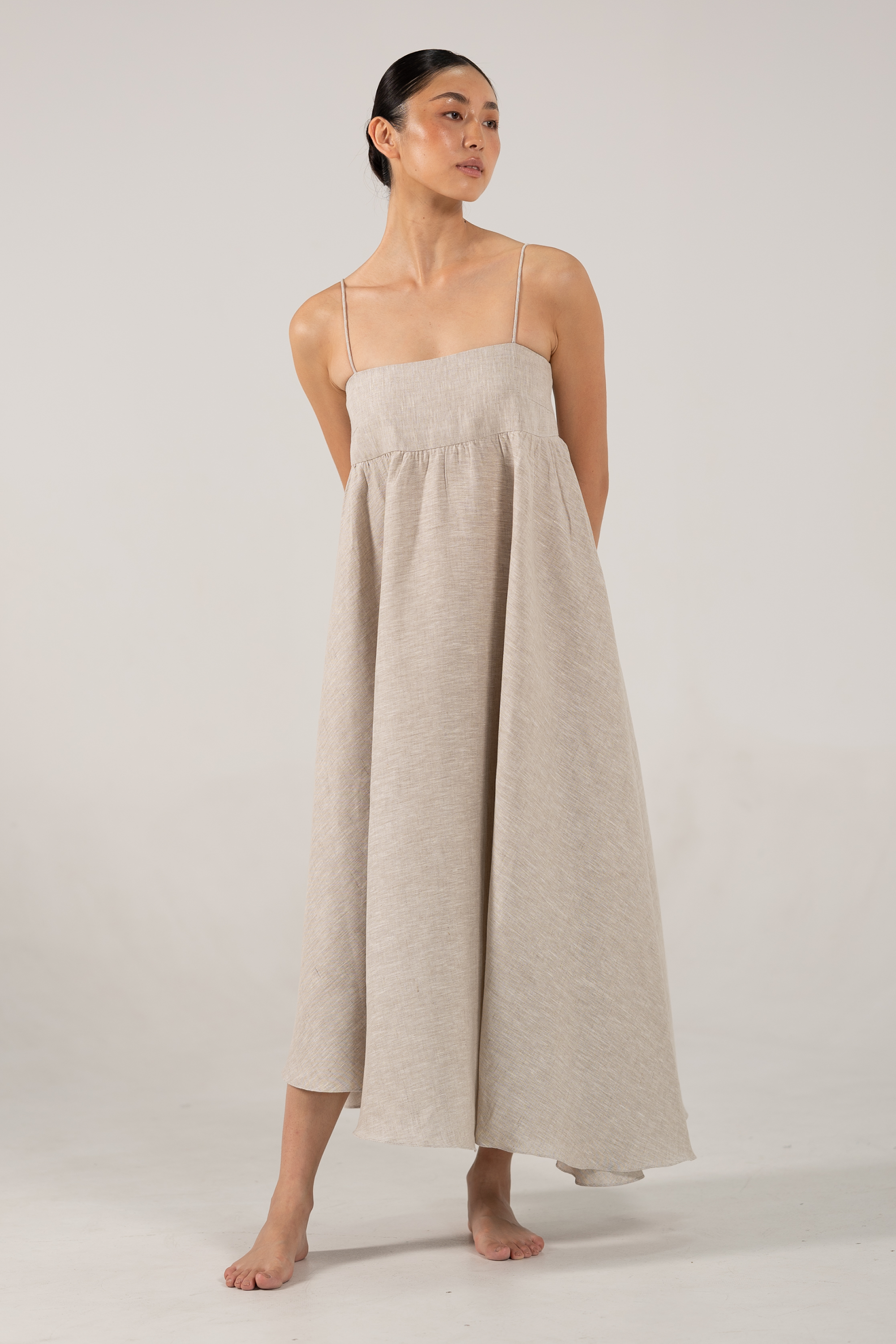 Oliver Maxi Dress Oatmeal