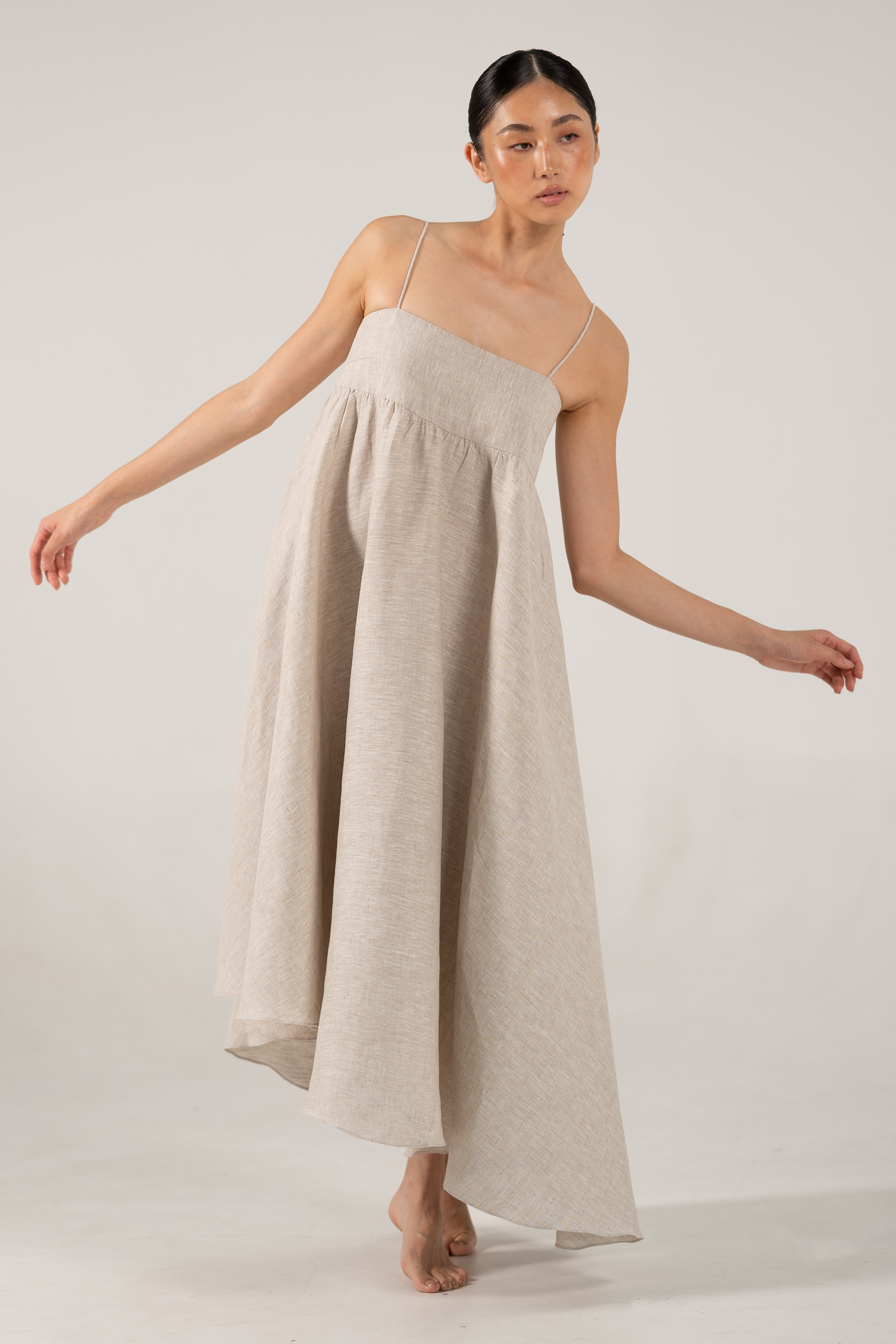 Oliver Maxi Dress Oatmeal