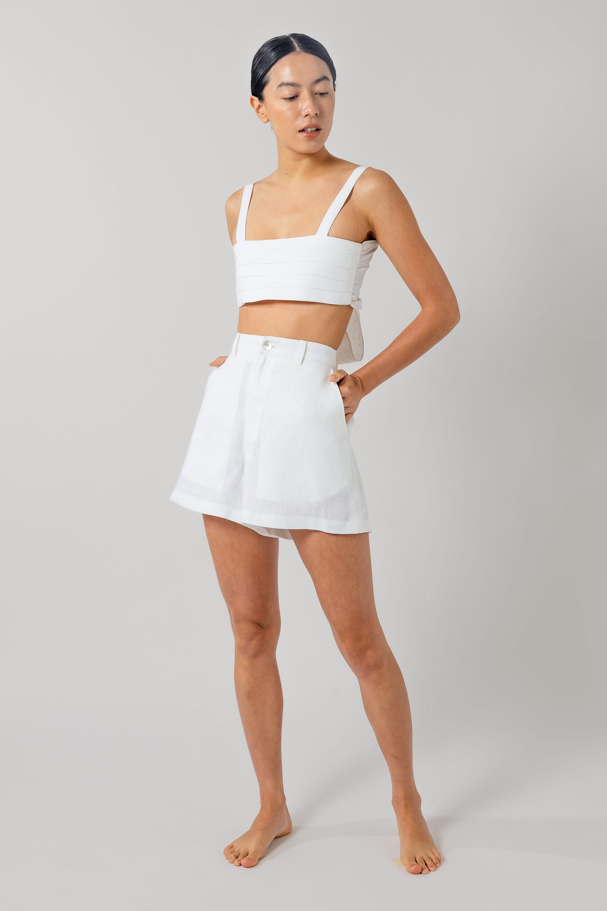 Sabine Bralette White