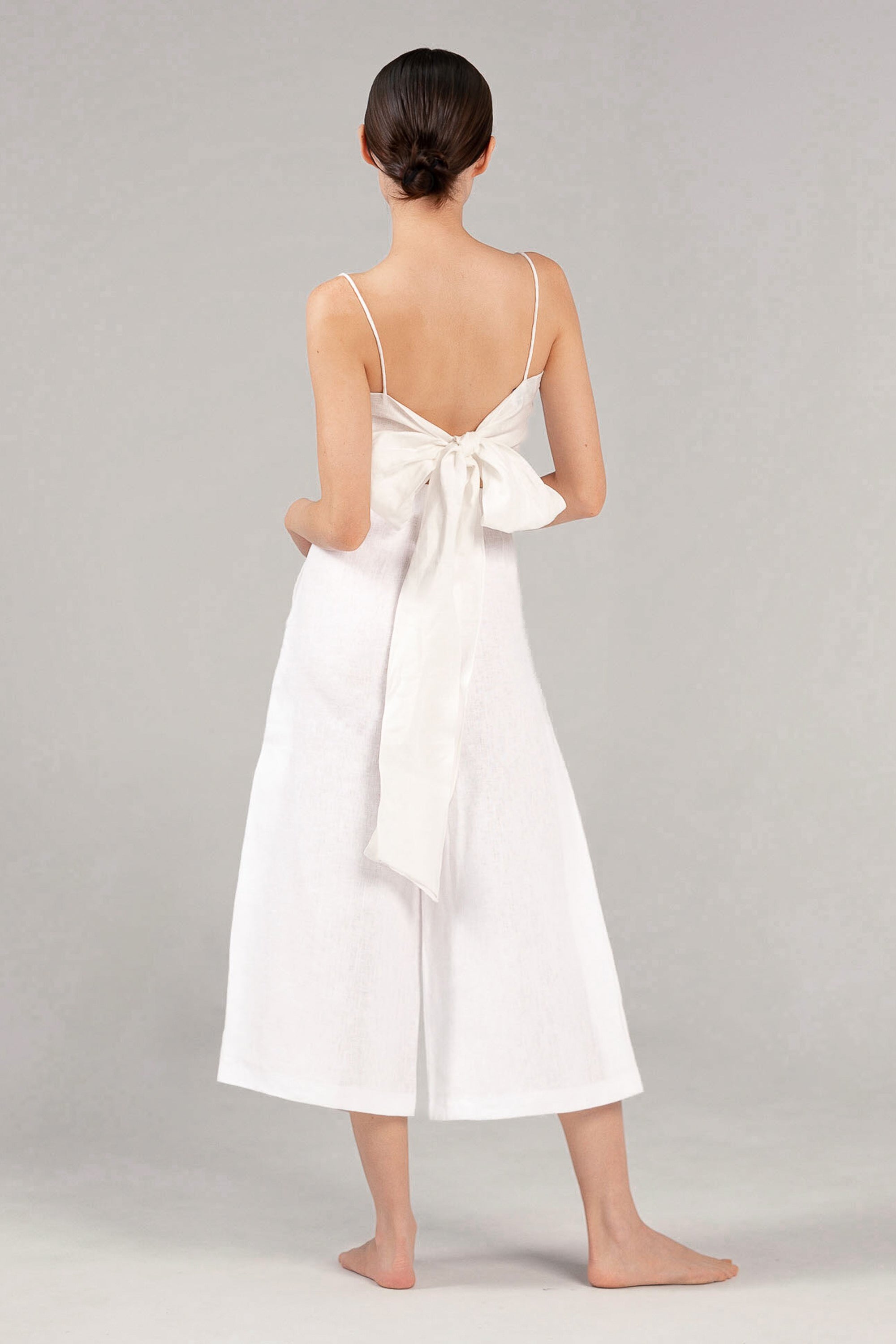 Corazon Culottes White