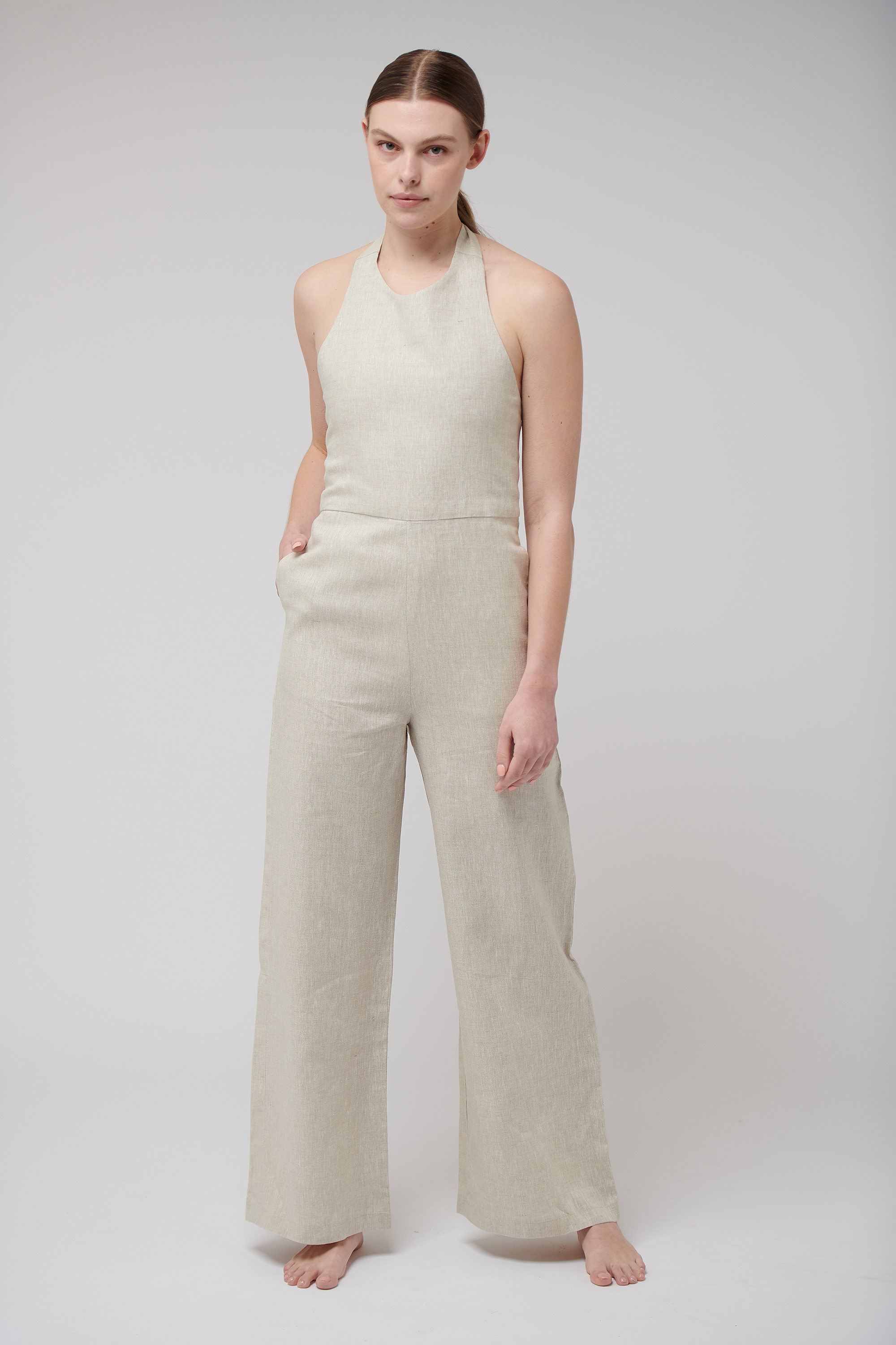 Samantha Jumpsuit Oatmeal