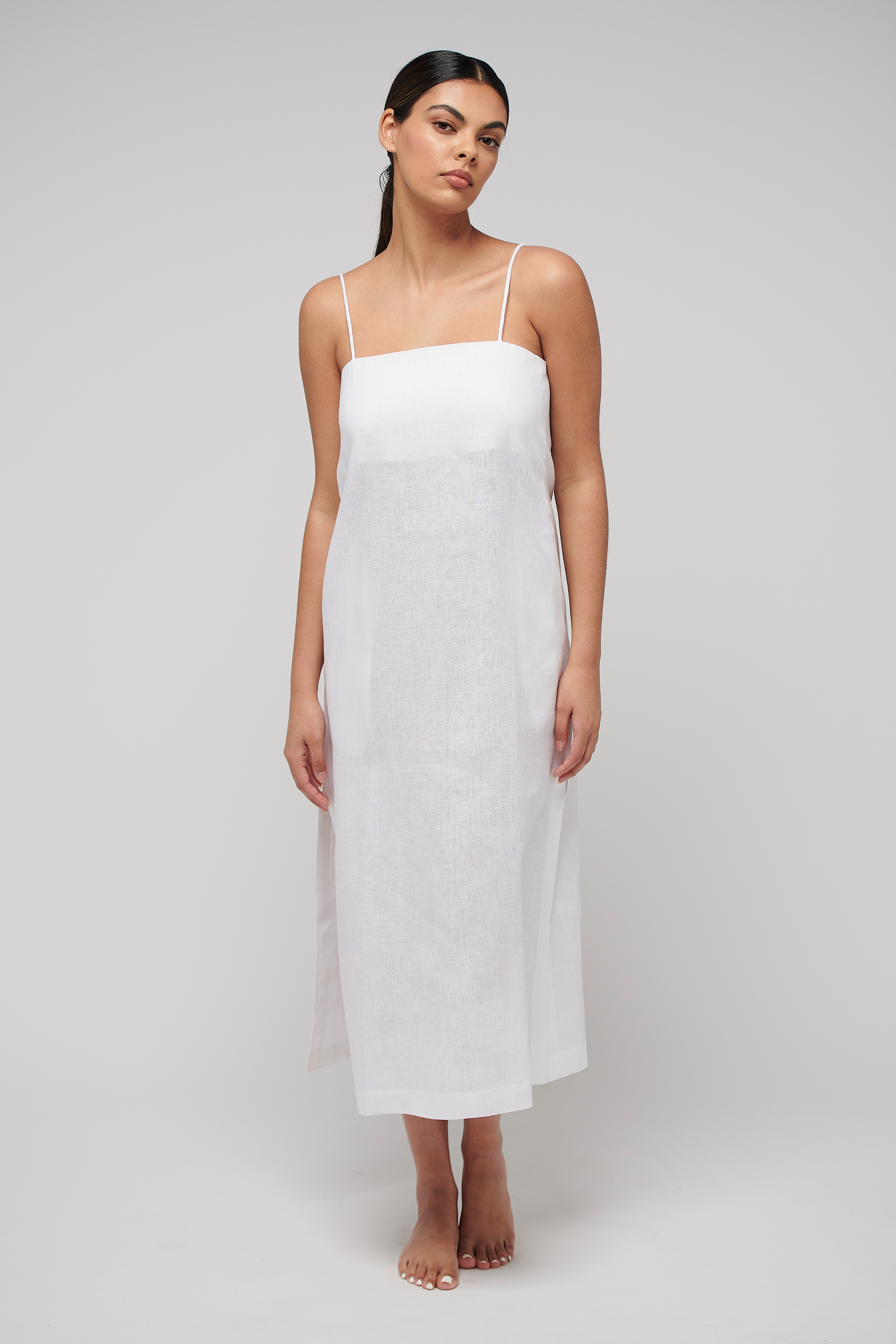 Luna Duster White