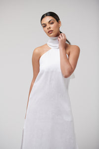 Gabrina Slip Dress White