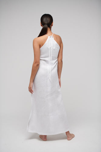 Gabrielle Slip Dress White