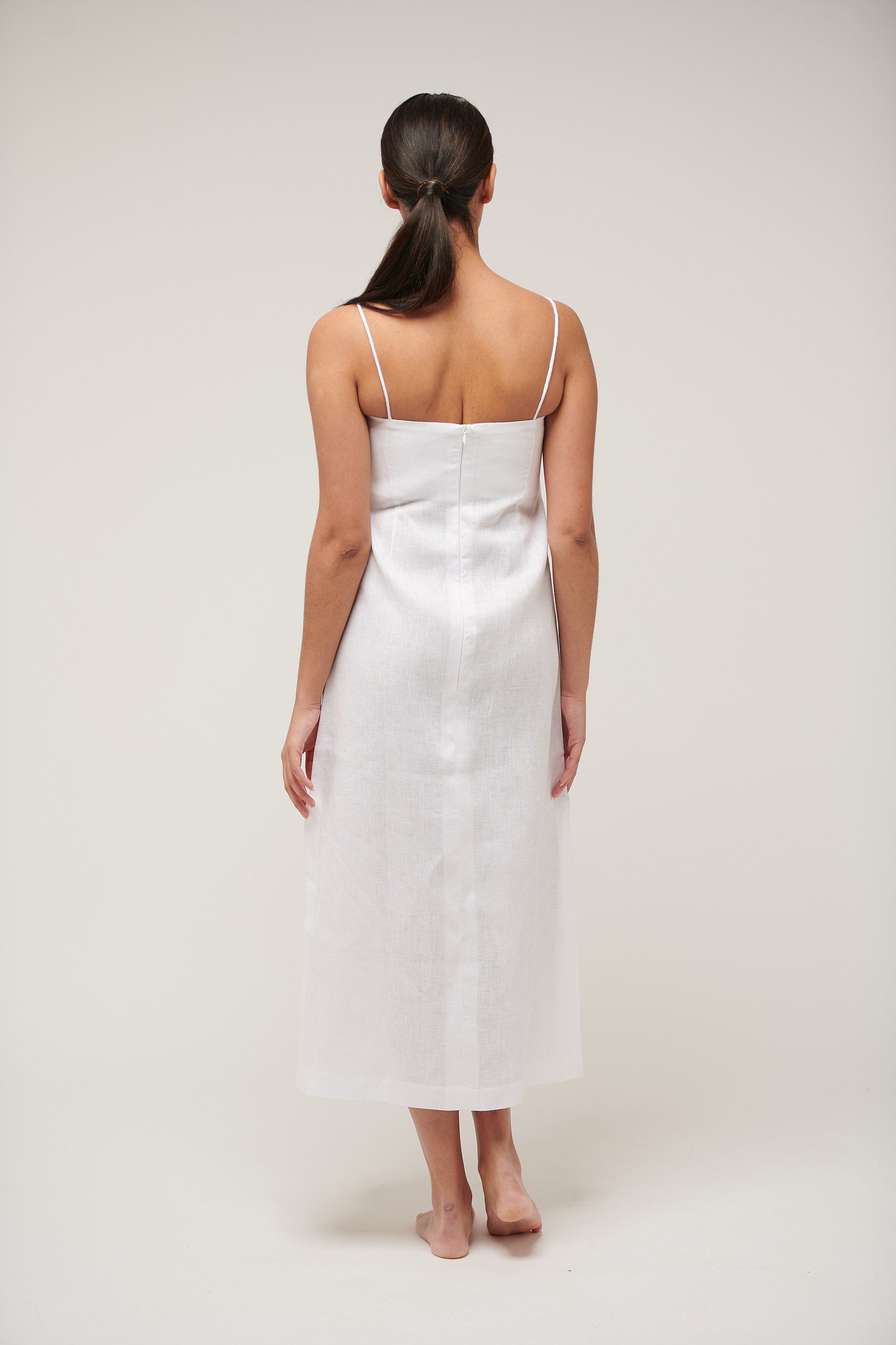 Luna Duster White