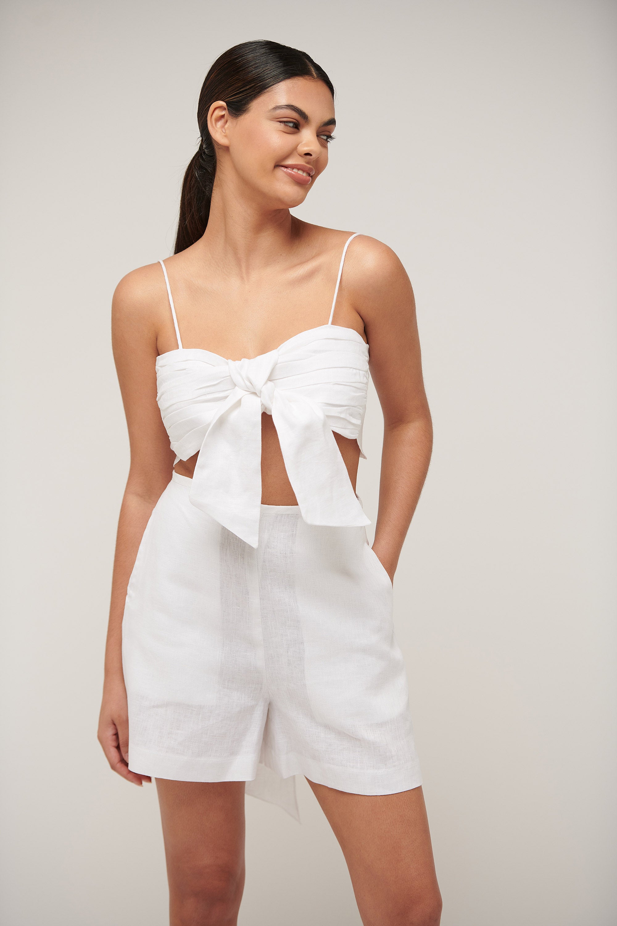 Nique Bralette White