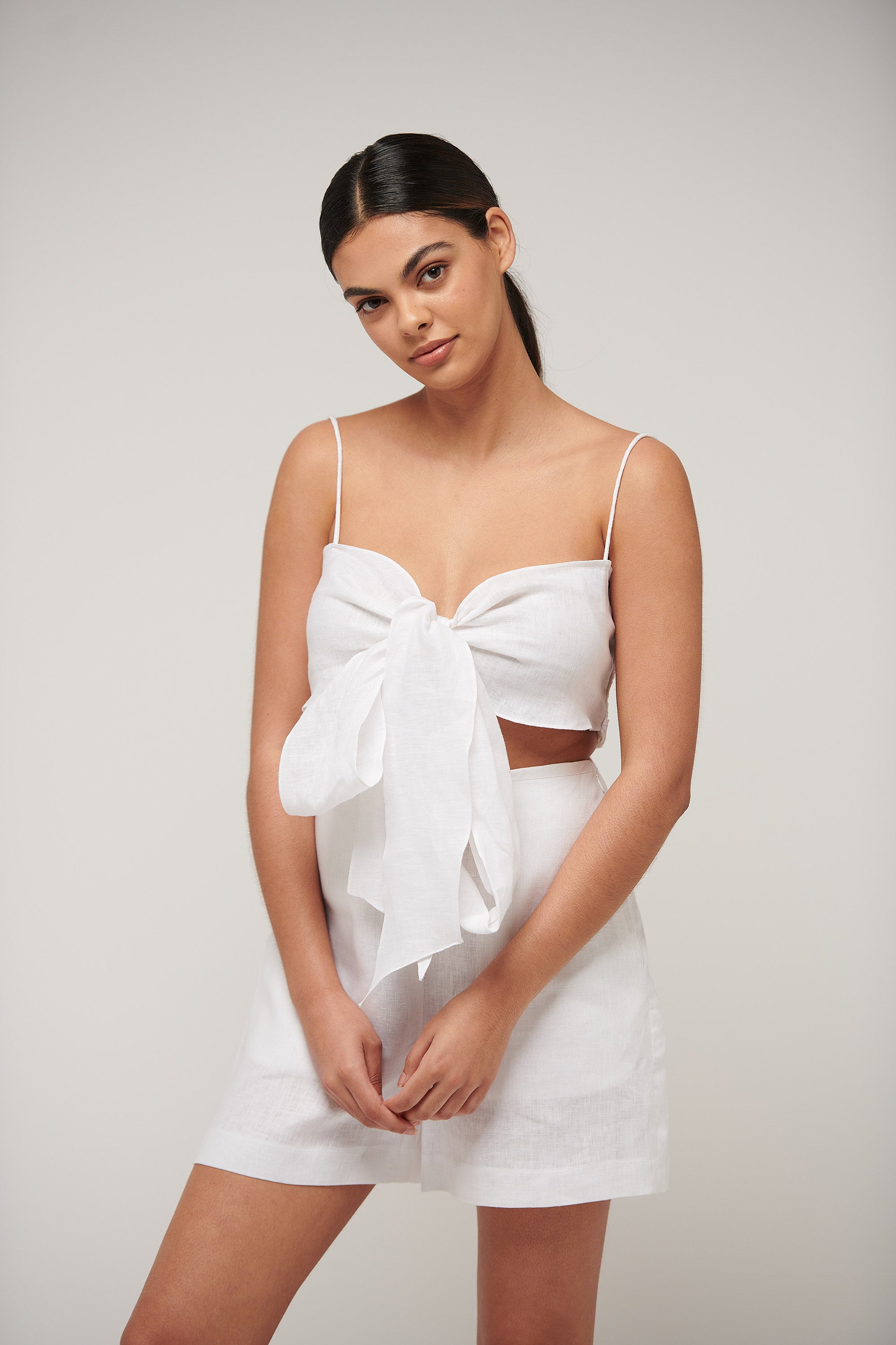 Nique Bralette White